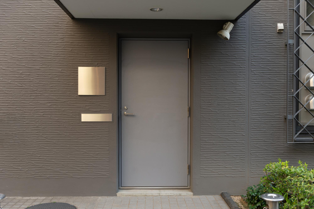 Burlington Solid Steel Front Door